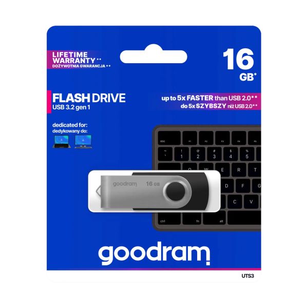 USB klíč GOODRAM USB 3.2 16 GB černý