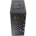 AZZA CSAZ-280B, SPECTRA Black, PC skříň