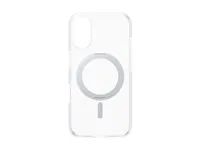 PanzerGlass čirý kryt Apple iPhone 16 s šedým MagSafe KickStand 360° otočným stojánkem