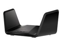 Bezdrátový router 4portový switch - 1GbE - Wi-Fi 6 - Tri-Band