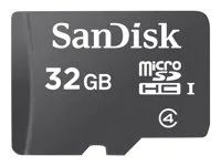 Paměťová karta flash - 32 GB - Třída 4 - microSDHC - černá