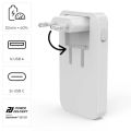 HAMA GaN, Rychlonabíječka, 2x USB-C PD/QC 65W