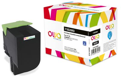 OWA Armor toner kompatibilní s LEXMARK 71B20K0, 3000st, černá/black