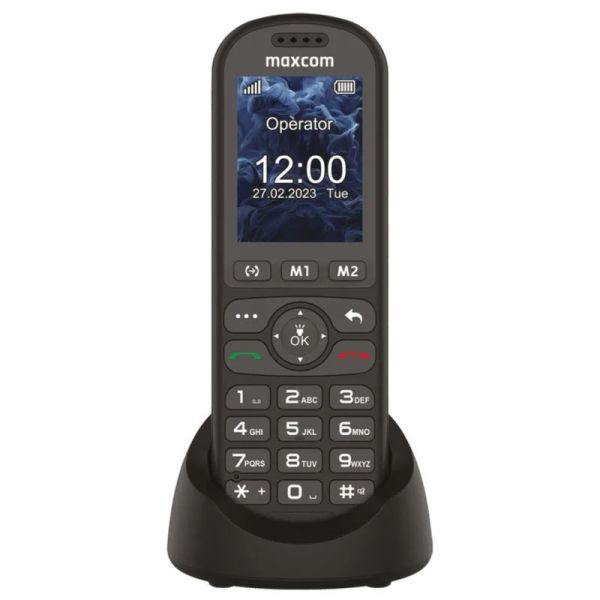 MAXCOM Telefon COMFORT MM39D SE, černý