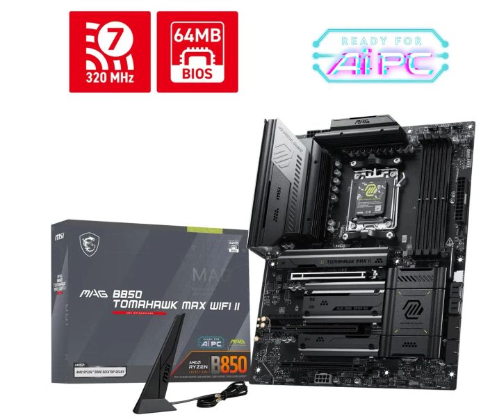 Msi mag B850 tomahawk max wifi II/AM5/ATX