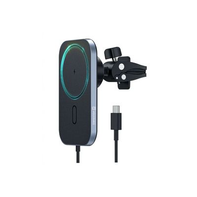 Wireless MagSafe Car Charger Black
