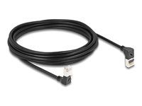 RJ45 Network Cable Cat.6A S/FTP Slim 90°