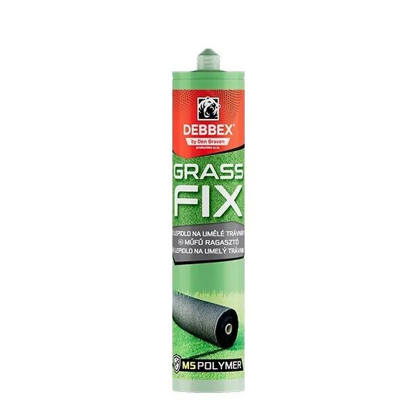 Lepidlo na umělé trávníky DEBBEX Grass Fix zelené 290 ml