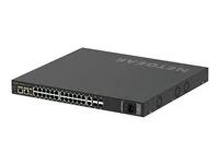 Přepínač - L3 - řízený - 24 x 10/100/1000 (PoE+) + 2 x 10/100/1000 + 4 x 1 Gigabit / 10 Gigabit SFP+ - proudění vzduchu ze strany na stranu - Lze montovat do rozvaděče - PoE+ (480 W)