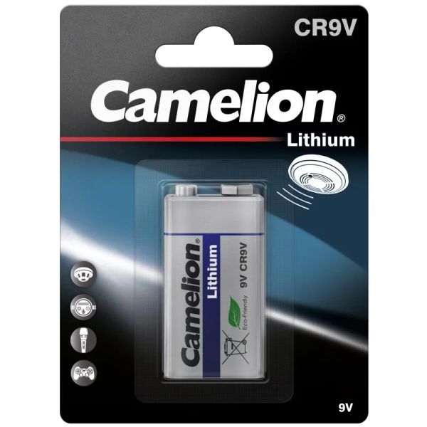 CAMELION Batéria LITHIUM CR9V, P7, 9V, 1ks