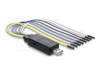 Delock - Sériový adaptér - USB - sériový - cerná