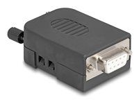 Sub-D connector housing 9 pin serial mad