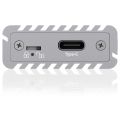 Externí box RAIDSONIC ICY M.2 NVMe stříbrný