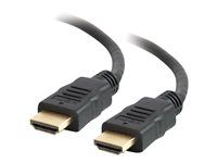 High Speed 4K HDMI Cable - HDMI Cable with Ethernet - 4K 60Hz - M/M - Kabel HDMI s ethernetem - HDMI s piny (male) do HDMI s piny (male) - 45.7 cm - odstíněný - černá