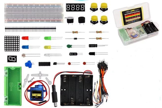 Sada elektronických komponentů 02