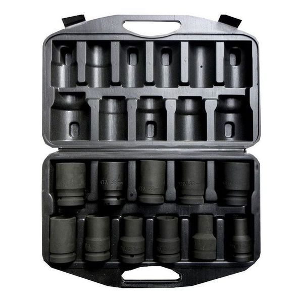 Sada nástrčných hlavic 17-41 mm GEKO G10076 11 ks