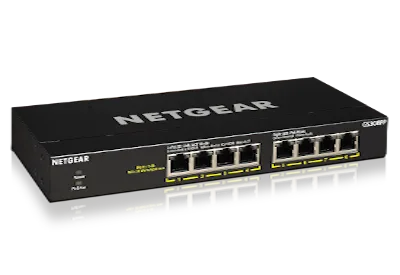 Netgear 8PT ge unmanaged swch w/poe/poe+