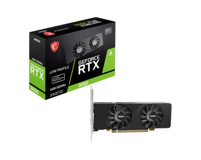 MSI GeForce RTX 3050 LP E/OC/6GB/GDDR6