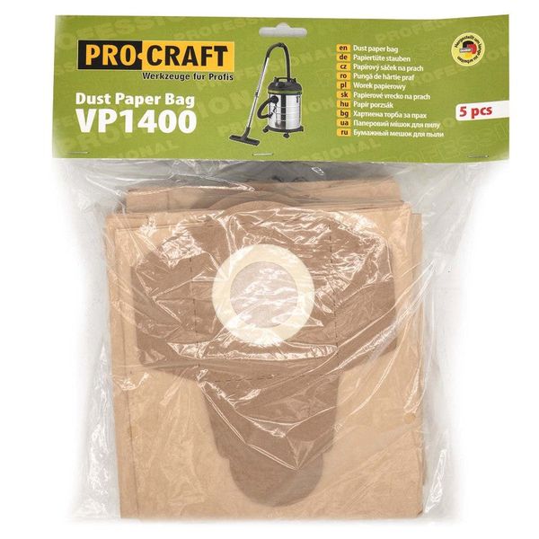 Sáčky do vysavače PROCRAFT VP1400 5ks