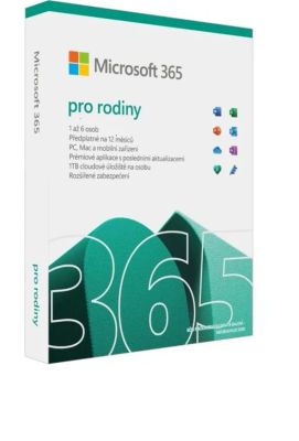 Microsoft 365 Family FY25H2 Mac/Win, 1 Rok, HU