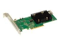 Řadič úložiště (RAID) - 8 Kanál - SATA 6Gb/s / SAS 12Gb/s / PCIe 4.0 (NVMe) - nízký profil - RAID 0, 1, 10, JBOD - PCIe 4.0 x8
