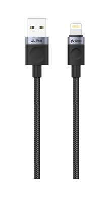 Kabel iPEAX 90010104 USB/Lightning 1m Černý