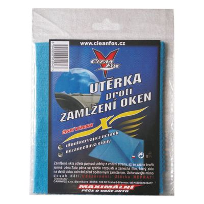 Utěrka proti zamlžování oken CLEANFOX