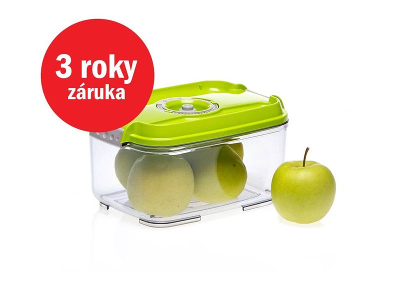 STATUS Tritan vacuum canister 2l 158603, green