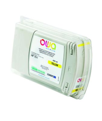 OWA Armor ink-jet kompatibilní s HP DJ T7100 yellow, 400ml, komp.s CM992A