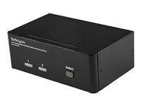 2 Port - USB 2.0 Hub - Audio and Microphone - DP KVM Switch (SV231DPDDUA) - Přepínač KVM / audio - 2 x KVM / zvuk - 1 místní uživatel - desktop - pro P/N: IM12D1500P, SVA12M2NEUA, SVA12M5NA