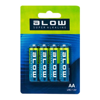 Baterie AA (LR6) alkalická BLOW Super Alkaline 4ks