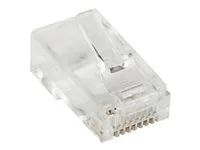 50 Pkg - Bulk Cat 5e Plugs - 50x RJ45 Ends (CRJ4550PK) - Síťový konektor - RJ-45 (M) - CAT 5e (balení 50)