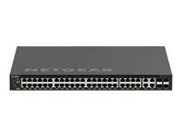 Přepínač - L3 - řízený - 44 x 100/1000/2.5G (PoE++) + 4 x 100/1000/2.5/5/10G (PoE++) + 4 x 25 Gigabit SFP28 - proudění vzduchu zpředu dozadu - Lze montovat do rozvaděče - PoE++ (3314 W)