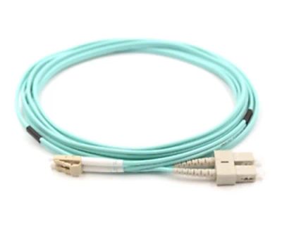 Optický patch cord Duplex LC-SC 50/125 10m OM4