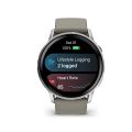 GARMIN VENU 4, Chytré hodinky, Silver + Gray 45
