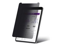 Ochrana obrazovky pro tablet - pro portrét/landscape, dotykové ovládání, +/-30° pohled, blokuje až 51% modrého světla, protizáření - s bezpečnostním filtrem - čtyřcestné - 11" - černá - pro Apple 11-inch iPad Pro (1. generace, 2. generace, 4. generace, třetí generace)
