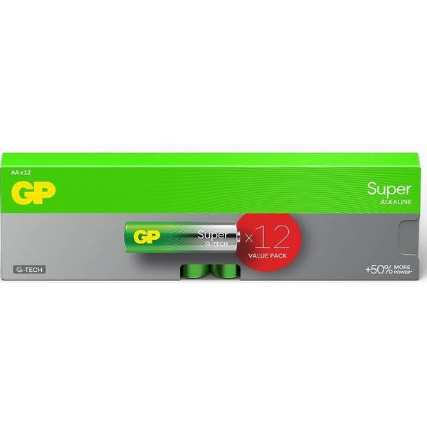 GP Super LR6 (AA), Baterie, 12ks