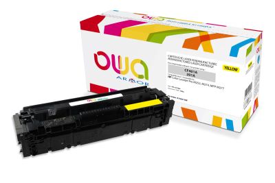 OWA Armor toner kompatibilní s HP CF402A, 1400st, žlutá/yellow
