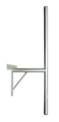 Anténní držák 35 na stěnu se vzpěrou průměr 42mm výška 60+40cm