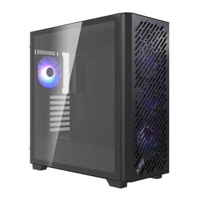 Adata XPG VALOR AIR PRO/Midi Tower/Transpar./Černá