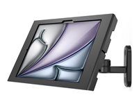 Black - Montážní sada (stojan, kryt, montáž na zeď) - pro tablet - houpačka - kovový rám - černá - velikost obrazovky: 13" - montáž na stěnu - pro Apple 13-inch iPad Air (M2, M3)