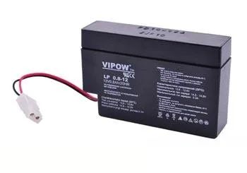 Olověná baterie 12V / 0,8 Ah VIPOW bezúdržbový akumulátor
