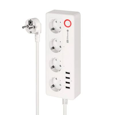 Smart prodlužovací kabel 4 zásuvky 1,6m KRUGER & MATZ Connect P6 WiFi Tuya