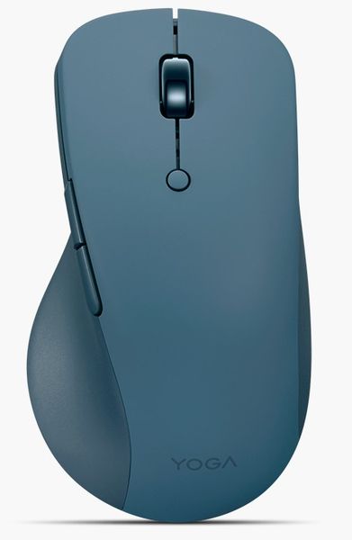 Lenovo Yoga Pro/Ergonomická/Optická/Pro praváky/4 000 DPI/Bezdrátové Bluetooth/Modrá