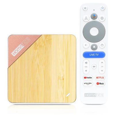 HOMATICS Box 4K Pro V2 AI-SR Google TV, Prehrávač