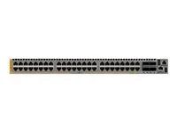 Přepínač - L3 - řízený - 48 x 1/2.5/5/10GBase-T + 4 x 40/100 Gigabit QSFP+ / QSFP28 - proudění vzduchu zezadu dopředu - Lze montovat do rozvaděče