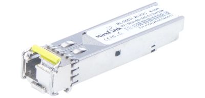 MaxLink 1.25G SFP optický HP modul, WDM(BiDi), SM, Tx 1550/Rx1310nm, 20km,1xLC konektor, DDM, H3C