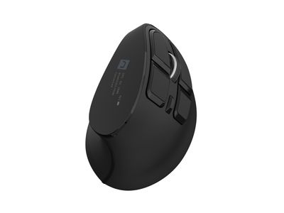 Vertikální bezdrátová myš Natec EUPHONIE PRO/Vertikální/Blue Sense/Pro praváky/4 000 DPI/USB+BT/Čern