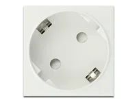 Easy 45 Grounded Power Socket with a 45°