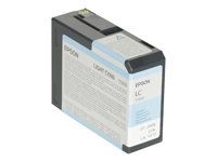 80 ml - světle azurová - originální - inkoustová cartridge - pro Stylus Pro 3800, Pro 3880